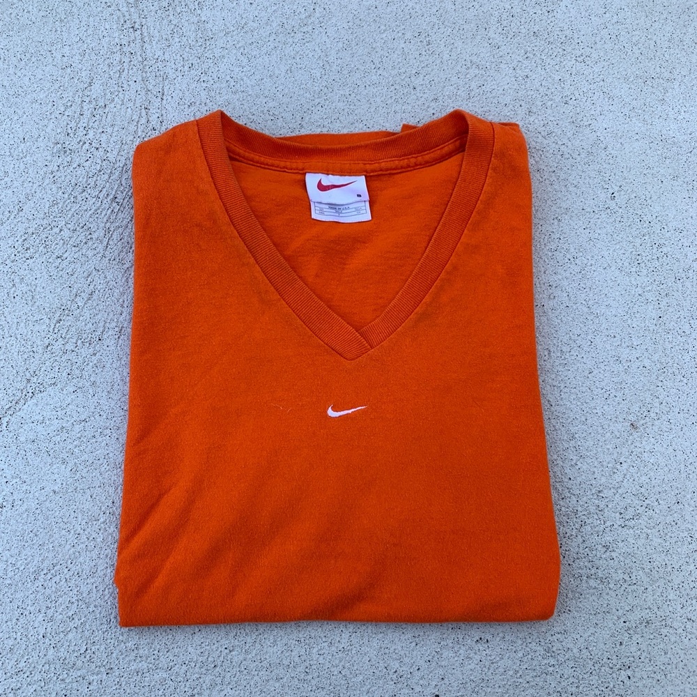 Vintage Nike Tee Size Small V-Neck